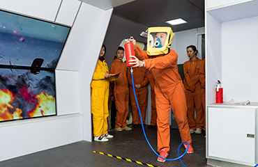 空客320灭火模拟器实训